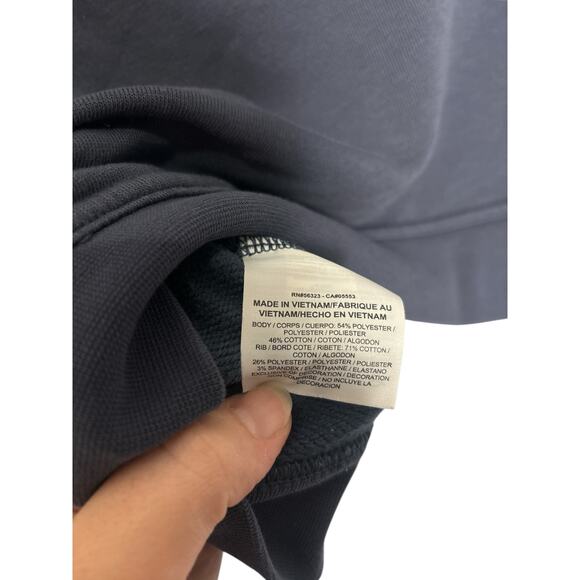 Nike Dri-FIT Cropped Sweatshirt Navy Oversized
Swoosh M - Picture 4 of 5